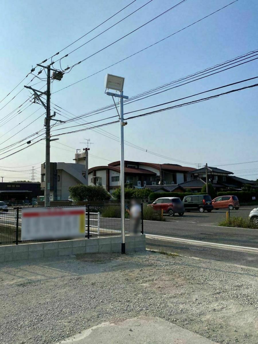 【新設】福岡県倉庫　駐車場・外灯