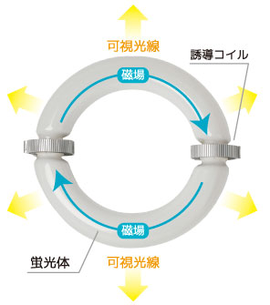 電磁誘導の原理の説明図